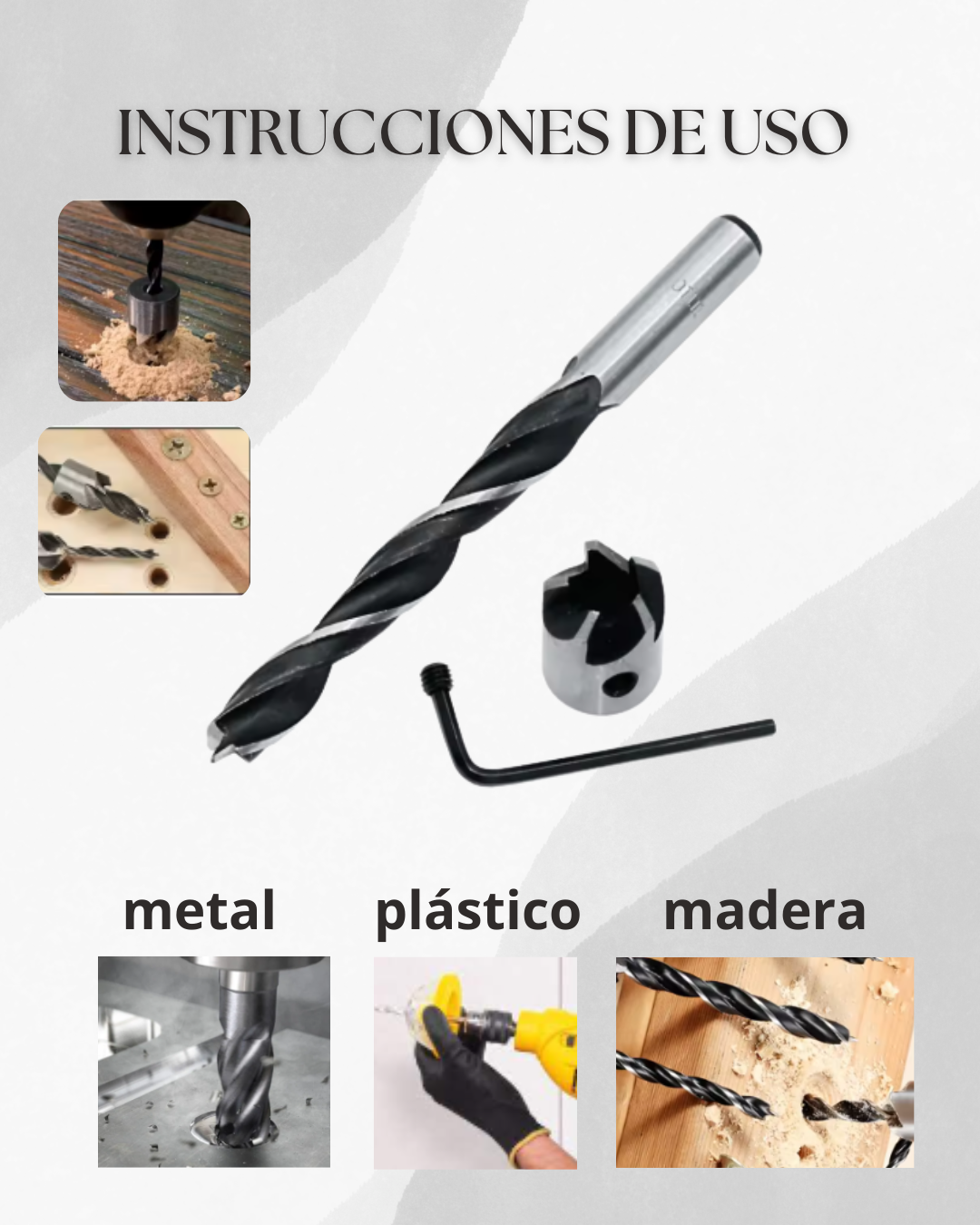 Kit de Brocas Escalonadas
